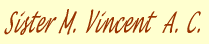 Sr. M. Vincent