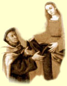 Our Lady appears to St. Simon Stock